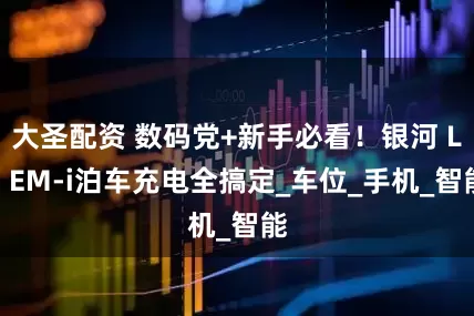 大圣配资 数码党+新手必看！银河 L6 EM-i泊车充电全搞定_车位_手机_智能